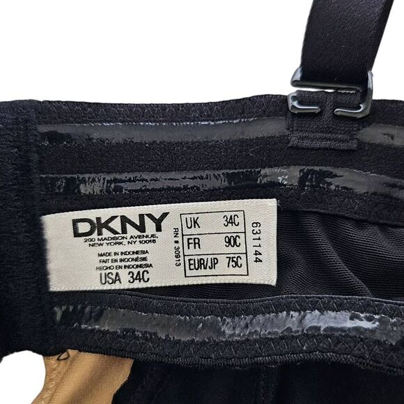 dkny goth bustier corset top - Picture 6 of 6